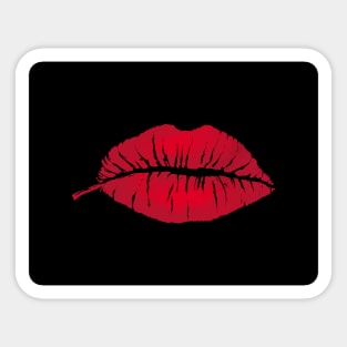 Leaf Lips Sticker